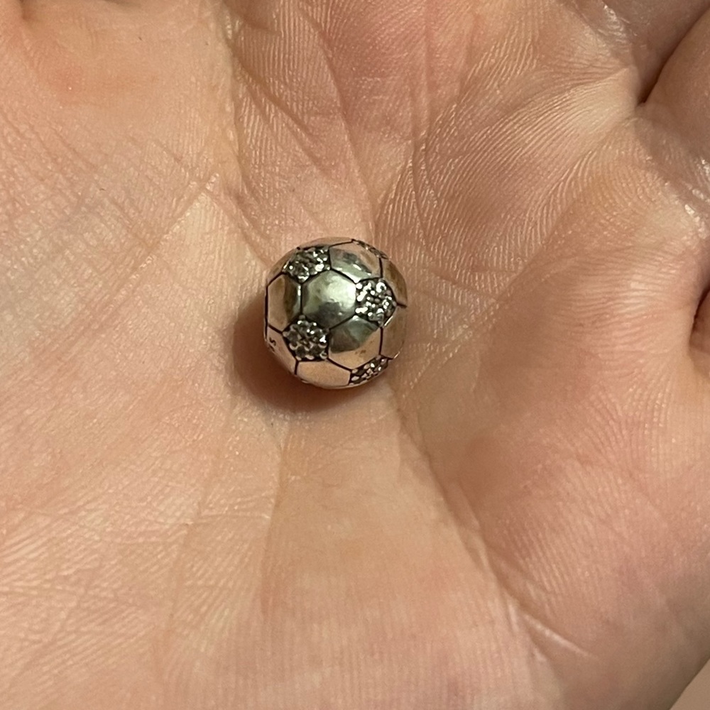 pandora moments soccer ball charm